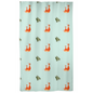 Fox and Trees Curtains (Green)