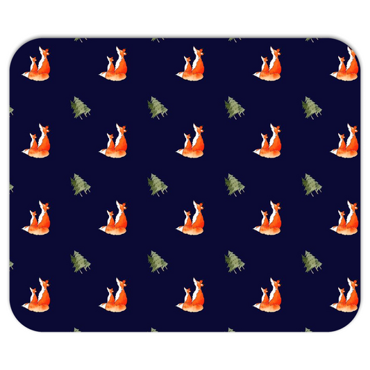 Foxes and Trees Mousepad
