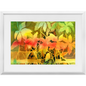 Autumn Woodvine Framed Print