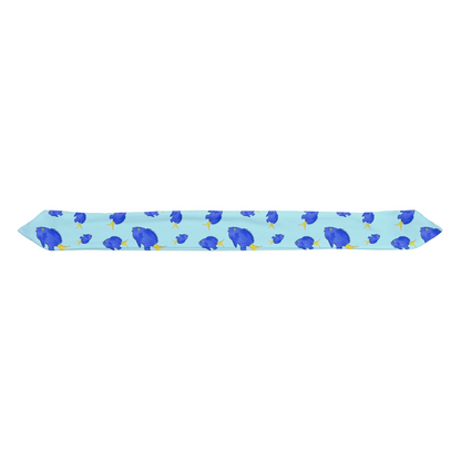 Yellowtail Fish Pattern Infant Headband