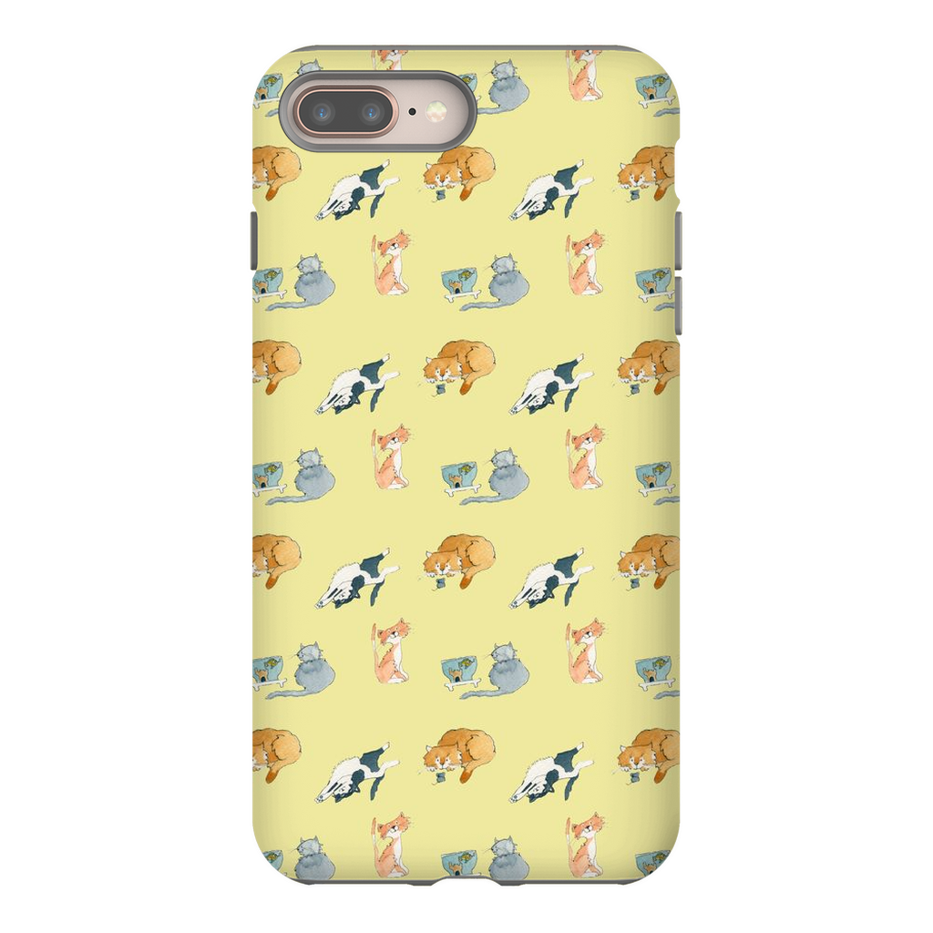 Cats Pattern IPhone Case