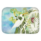 Snowy Egret and Gecko Bath Mat