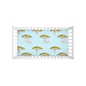 Elephant and Trees Pattern Crib Sheet (Blue))