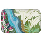 Snowy Egret Waterfall Complimentary Bath Mat