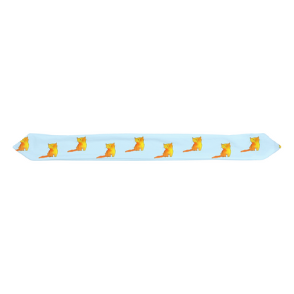 Happy Cat Pattern Infant Headband (Blue)