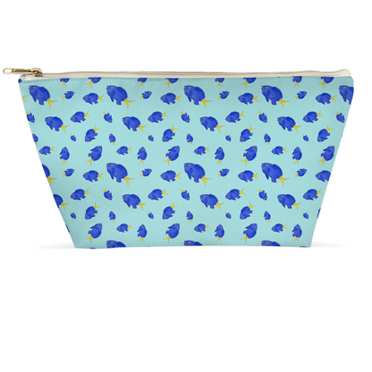 Yellowtail Fish Pattern Accessory Bag