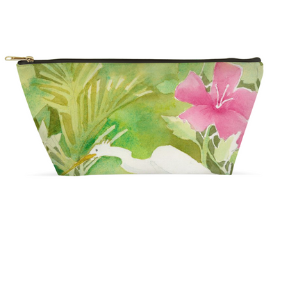 Snowy Egret Hunting Accessory Pouch