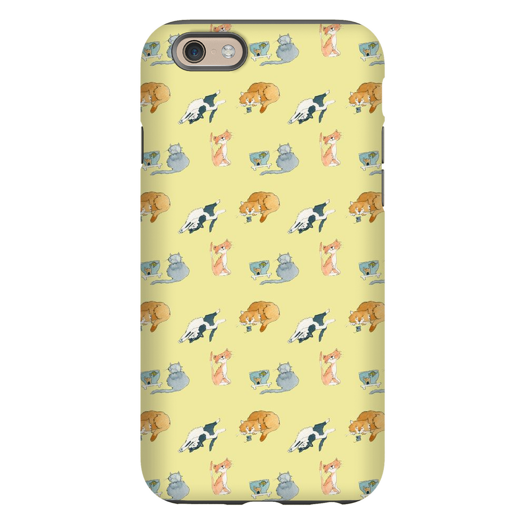 Cats Pattern IPhone Case