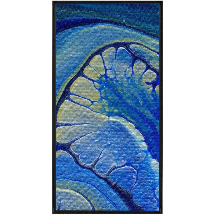 Ice Fow Framed Traditional Stretched Canvas