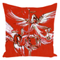 Christmas Angels Throw Pillow