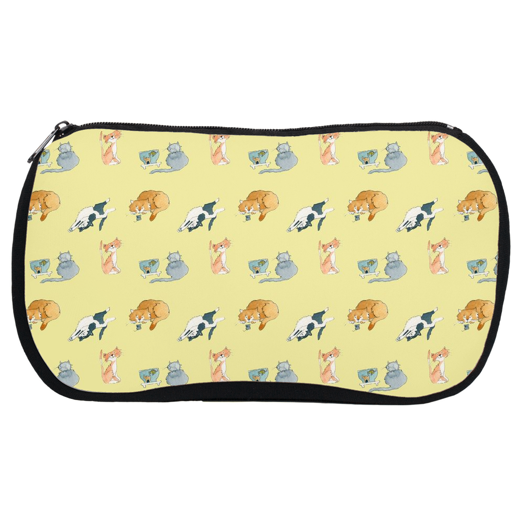 Cats Pattern Cosmetic Bag