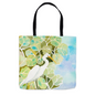 Snowy Egret and Sea OatsTote Bag