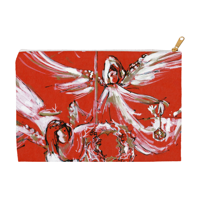 Christmas Angels Accessory Pouch