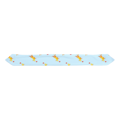 Playful Puppy Pattern Infant Headband (Blue)