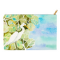 Snowy Egret and Sea Oats Accessory Pouch