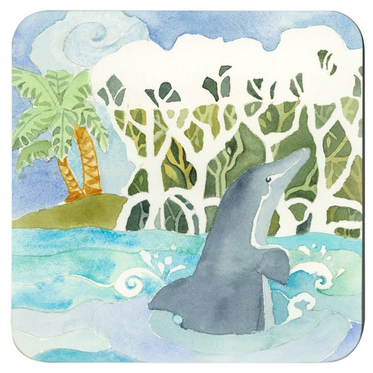 Dolphin Island Coasters