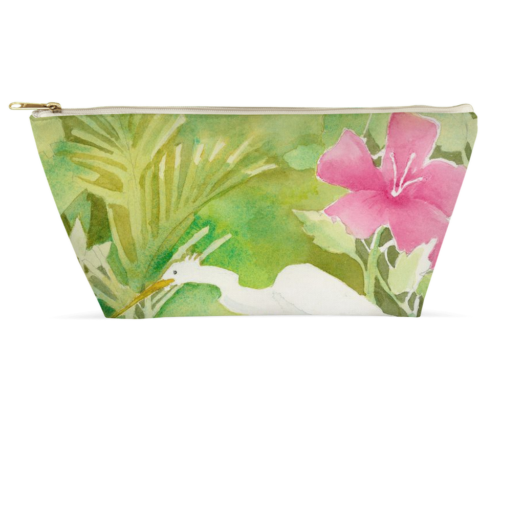 Snowy Egret Hunting Accessory Pouch