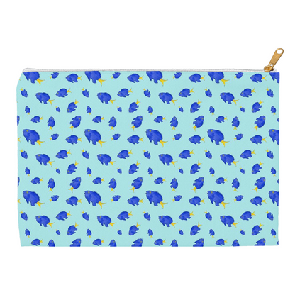 Yellowtail Fish Pattern Accessory Bag