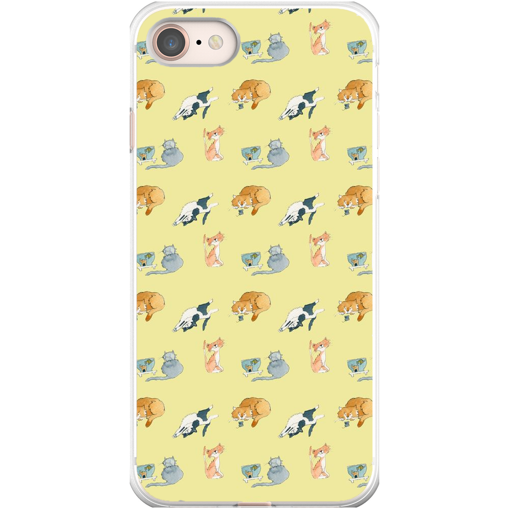 Cats Pattern IPhone Case