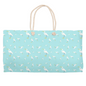 Snowy Egret Pattern Weekender Tote