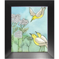 Yarrow and Yellow Birds Framed Print