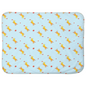 Playful Puppy Pattern Baby Sherpa Blanket (Blue)