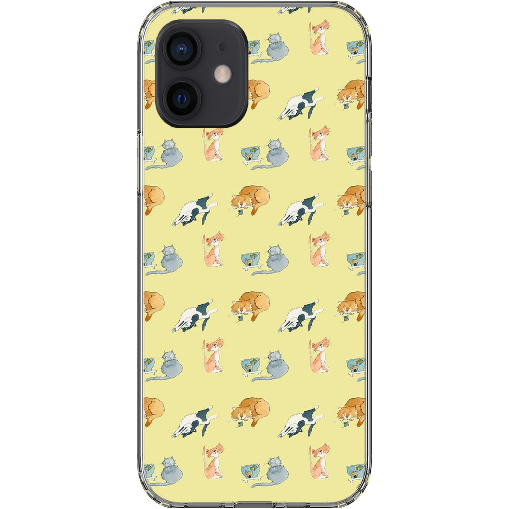 Cats Pattern IPhone Case