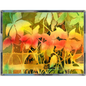 Autumn Woodvine Acrylic Tray