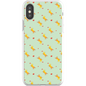 Playful Puppy  Pattern  iPhone Case (Green)