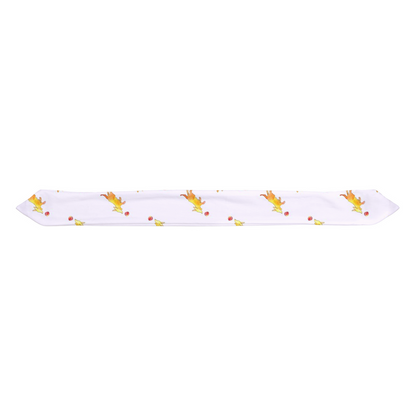 Playful Puppy Pattern Infant Headband (Pink)