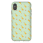 Playful Puppy  Pattern  iPhone Case (Green)