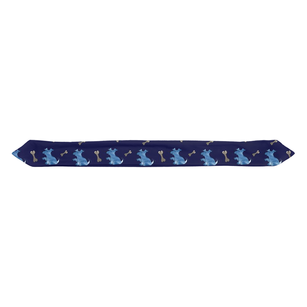 Simple Dog and Bone Pattern Infant Headband (Dark Blue)