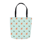 Fox and Trees Tote Bag (Light Green)