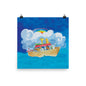 Noah's Ark Photo Square Poster