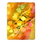 Golden Aspen Leaves Fleece Sherpa Blanket