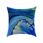 Ice Flow Throw Pillow