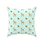 Deer and Trees (light Green)